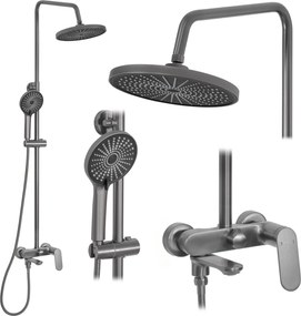 Set doccia REA Marco Gun Grey