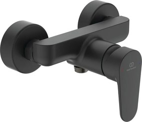 Rubinetto per doccia monocomando Cerafine O nero opaco IDEAL STANDARD con raccordi ad S orientabili