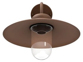 Applique Corten Mattone E27, IP54 per Esterni - Serie AURA Base E27
