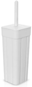 Scopino bagno da appoggio bianco in plastica Buzz