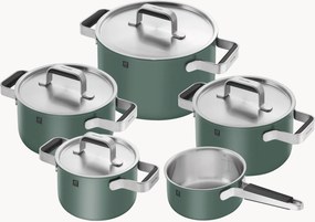Batteria di pentole in acciaio inossidabile Pure 5 pz