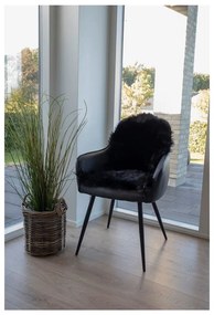 Pelliccia sintetica nera 50x85 cm - House Nordic