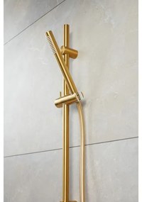 KFA Armatura 841-363-31 - Set da doccia MOZA acciaio inossidabile/oro