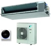 Climatizzatore Condizionatore Daikin Bluevolution Canalizzato Canalizzabile Media Prevalenza 42000 Btu FBA125A + AZAS125MV1 Monofase R-32 Wi-Fi Optional