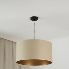 Brilagi - Lampadario OREGON ROLLER VEGE 1xE27/15W/230V Ø 45 cm beige