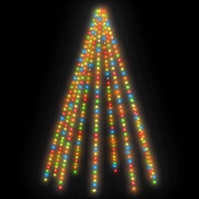 Rete di Luce per Albero di Natale 400 LED Multicolori 400 cm