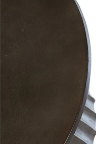 Tavolino rotondo in metallo ø 70 cm Veglia - Light &amp; Living