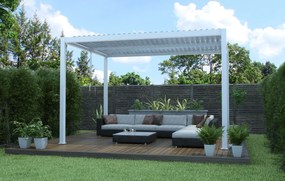 NIMBUS - pergola bioclimatica in alluminio 3x4
