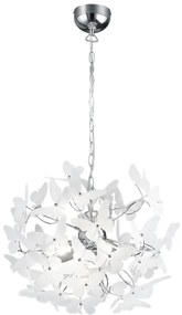Lampadario Moderno Butterfly 4x G9 Ø50cm REALITY