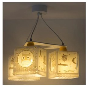 Dalber D-63394 - Lampadario per bambini GOOD NIGHT 3xE27/60W/230V