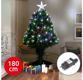 Aigostar - Albero di Natale LED per esterni LED/6W/230V 180 cm IP44 bianco freddo