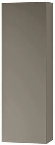 Pensile bagno Brera laccato opaco grigio londra, 1 anta apertura da sinistra P 17 x L 30 x H 90 cm