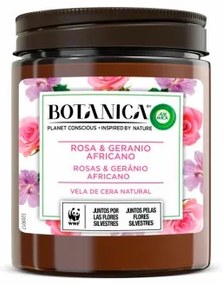 Candela Profumata Air Wick Botanica Geranio Rose 205 g