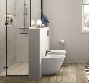 WC Filo Muro Rimless Scarico Parete &amp; Terra Sensation Rak Ceramics