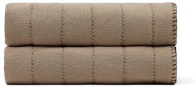 Kave Home - Copriletto Campllong 100% cotone beige per letto da 160/180 cm