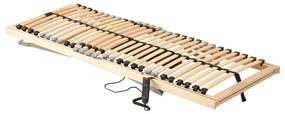 Letto con telaio a doghe elettrico 28 doghe 7 zone 90x200 cm