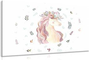 Stampa su tela – Unicorno magico
