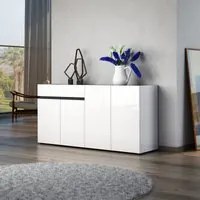 Sideboard BOB 4 ante con 1 cassetto made in Italy