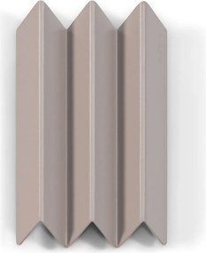 Attaccapanni da parete grigio tortora in metallo con scaffale 13 cm Sensu – Spinder Design