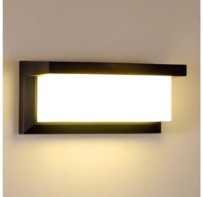 Brilagi - Applique da esterno BRICKY 1xE27/60W/230V nero IP54
