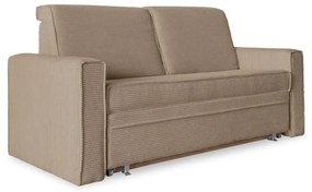 Divano letto beige 168 cm Lucky Lucy - Miuform