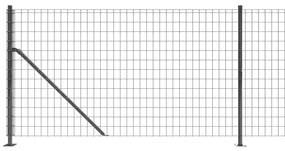 Recinzione Metallica con Flangia Antracite 1x25 m