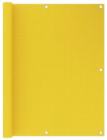 Paravento Da Balcone Giallo 120x300 Cm İn Hdpe /