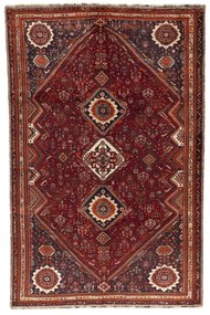 Shiraz Tappeto persiano 320x210 Rosso (Iran) Annodato A Mano