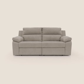Romeo Divano relax con recliner elettrico in morbido tessuto impermeabile T02
