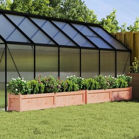 Fioriere Da Giardino 2 Pz İn Legno Massello Di Douglas /