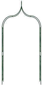 Arco da Giardino Verde Scuro 120x38x258 cm in Ferro