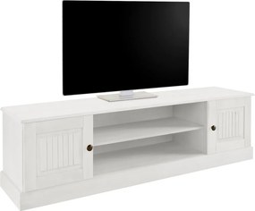Mobile TV bianco in legno di pino 45x40 cm Mille - Støraa