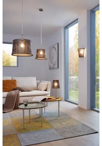 Eglo 96199 - Lampadario SENDERO 1xE27/60W/230V