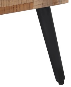 Panca 110x35x45 cm in teak massello di recupero