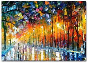 Riproduzione murale su tela, 100 x 70 cm Leonid Afremov - Wallity