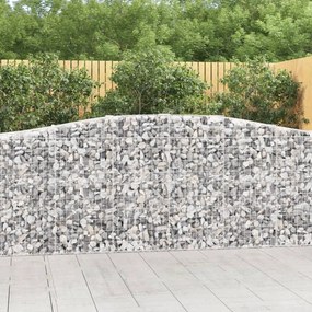 Cesti Gabbioni Ad Arco 6 Pz 400x50x100/120 Cm Ferro Zincato /