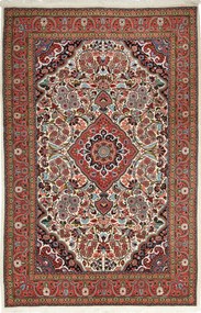 Sarouk Tappeto 140 x 210 Beige (Iran) Annodato A Mano