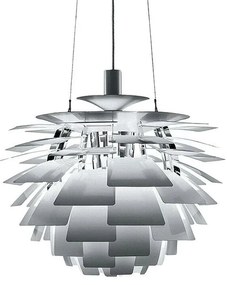 Louis Poulsen - PH Artichoke Lampada a Sospensione Ø600 Stainless Steel Louis Poulsen