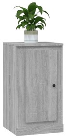 Credenza grigio sonoma 37,5x35,5x67,5 cm in legno multistrato