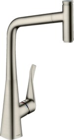 Miscelatore Lavello cucina 320 in Acciaio Optic Hansgrohe Metris Select 14884800