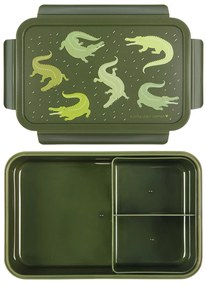 A Little Lovely Company - scatola merenda - coccodrillo