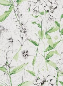Blumen Tapete Emilie von Designers Guild - Emerald
