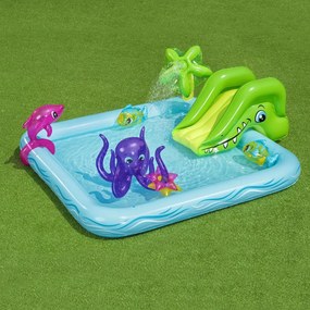 Centro Giochi Gonfiabile Aquario Fantastico 239x206x86 Cm /