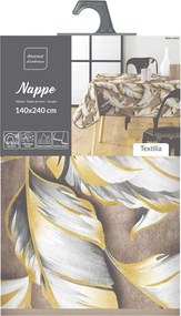 Tovaglia adatta per pulizia con panno umido 140x240 cm Ebany – douceur d'intérieur