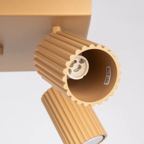 Sollux SL.1564 - Faretto KARBON 4xGU10/10W/230V oro