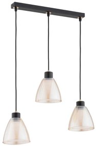 Lampadario a sospensione con filo ANION 3xE27/60W/230V