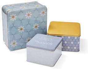 Barattoli per caramelle in acciaio in set da 3 Purity - Cooksmart ®