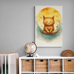 Stampa su tela – Gatto sognante