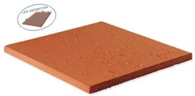 Pavimento cotto 30x30 cm trattato Cotto Furnò Rosato Natura Kwikdry