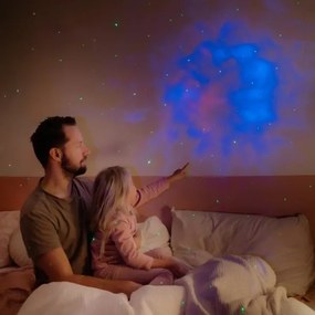 Retlux - Proiettore LED per bambini 230 V astronauta 12,5 cm + telecomando